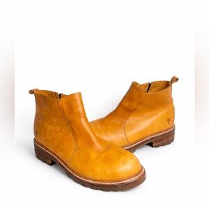 Vintage Men’s Frye Indiana Ankle Boots Side Zipper